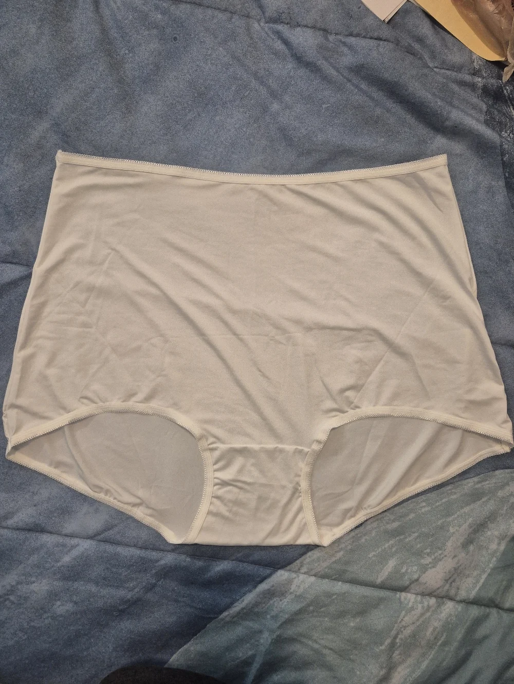 NEW Underwear Panty NWOT Sz 12. Qty 4. w/out Package Blue Peach White Mint Green - Picture 8 of 16